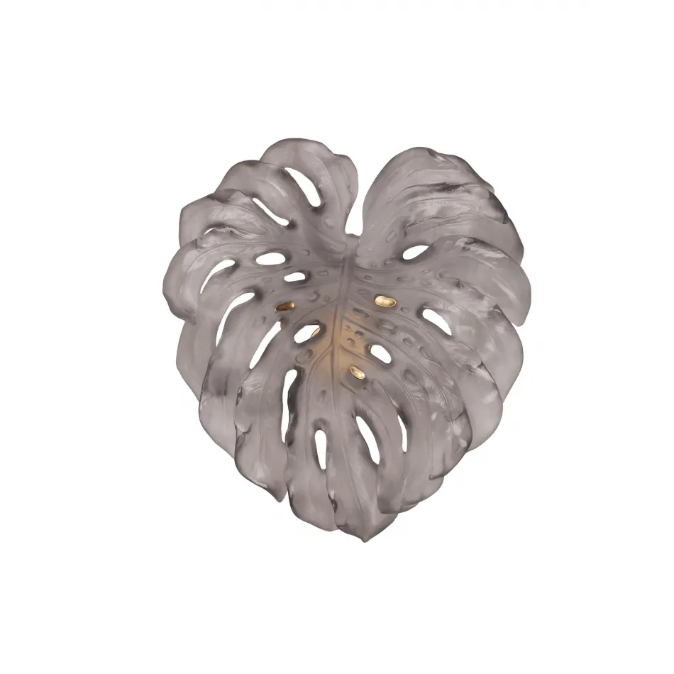 Monstera - Emilio Robba Small Gray Wall Leaf with Long Fixing