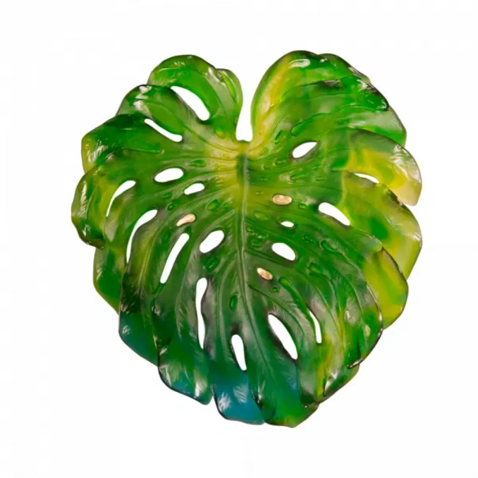 Monstera by Emilio Robba Large Green Wall Leaf (Special Order)
