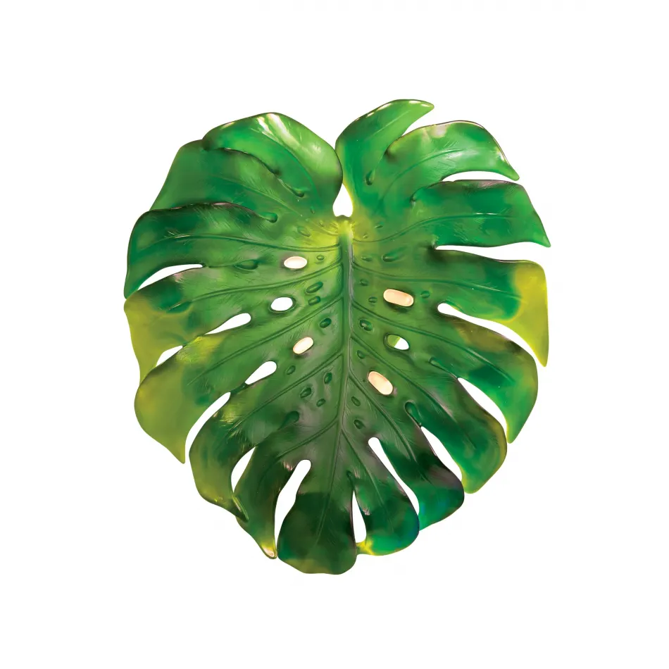 Monstera - Emilio Robba Large Green Wall Lamp CE