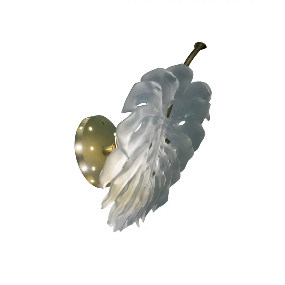 Monstera - Emilio Robba Small White Wall Lamp CE