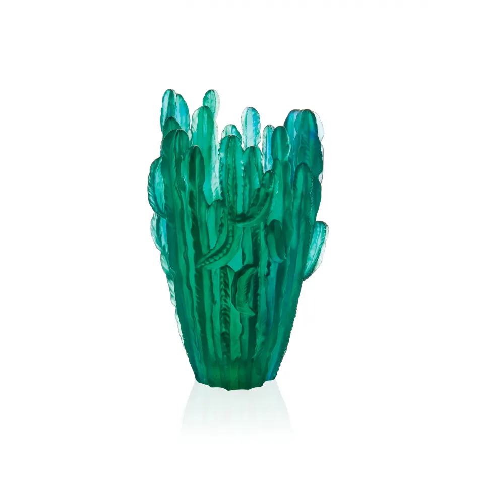 Jardin de Cactus - Emilio Robba Large Green Vase