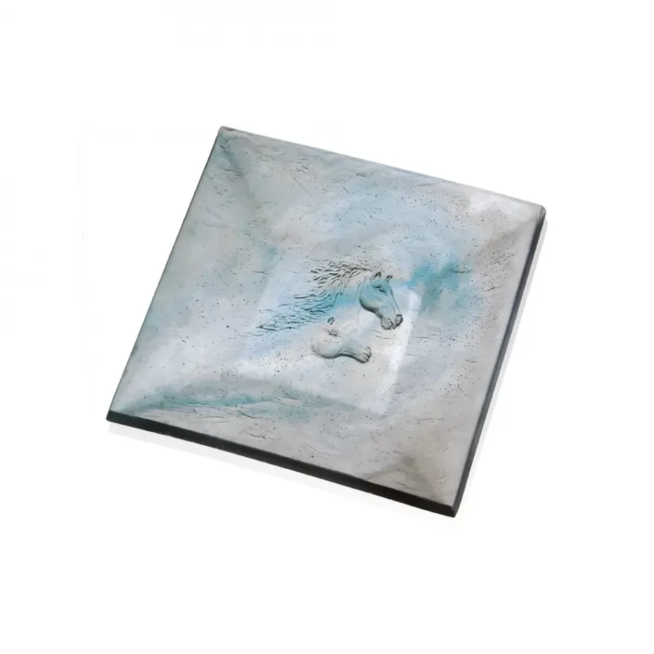 Blue Grey Cavalcade Tray (Special Order)