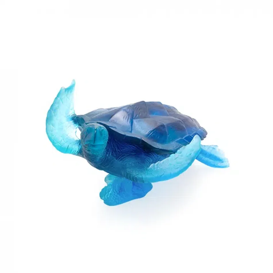 Mer De Corail Large Blue Sea Turtle (Special Order)