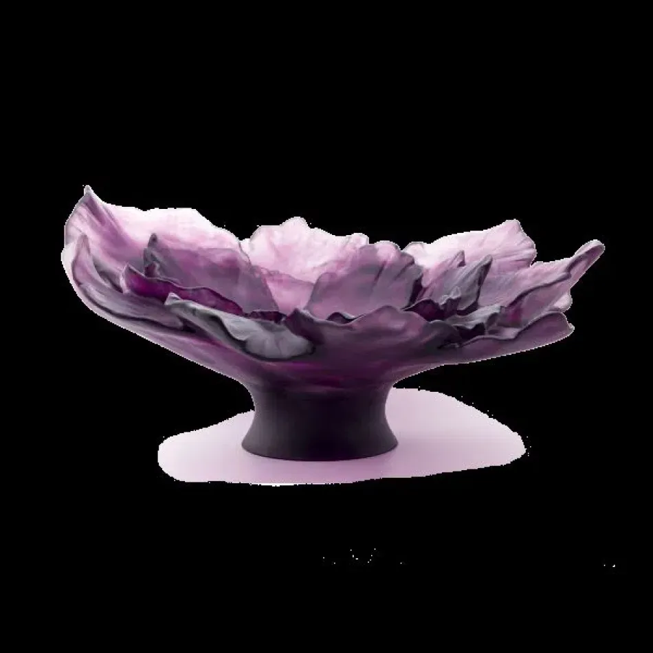 Violet Camellia Large Violet Bowl (Special Order)