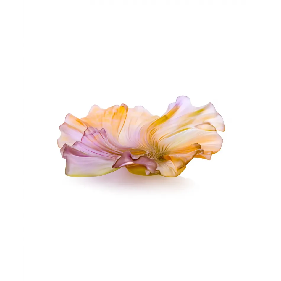 Collection Croisière Medium Pink Green Draped Bowl