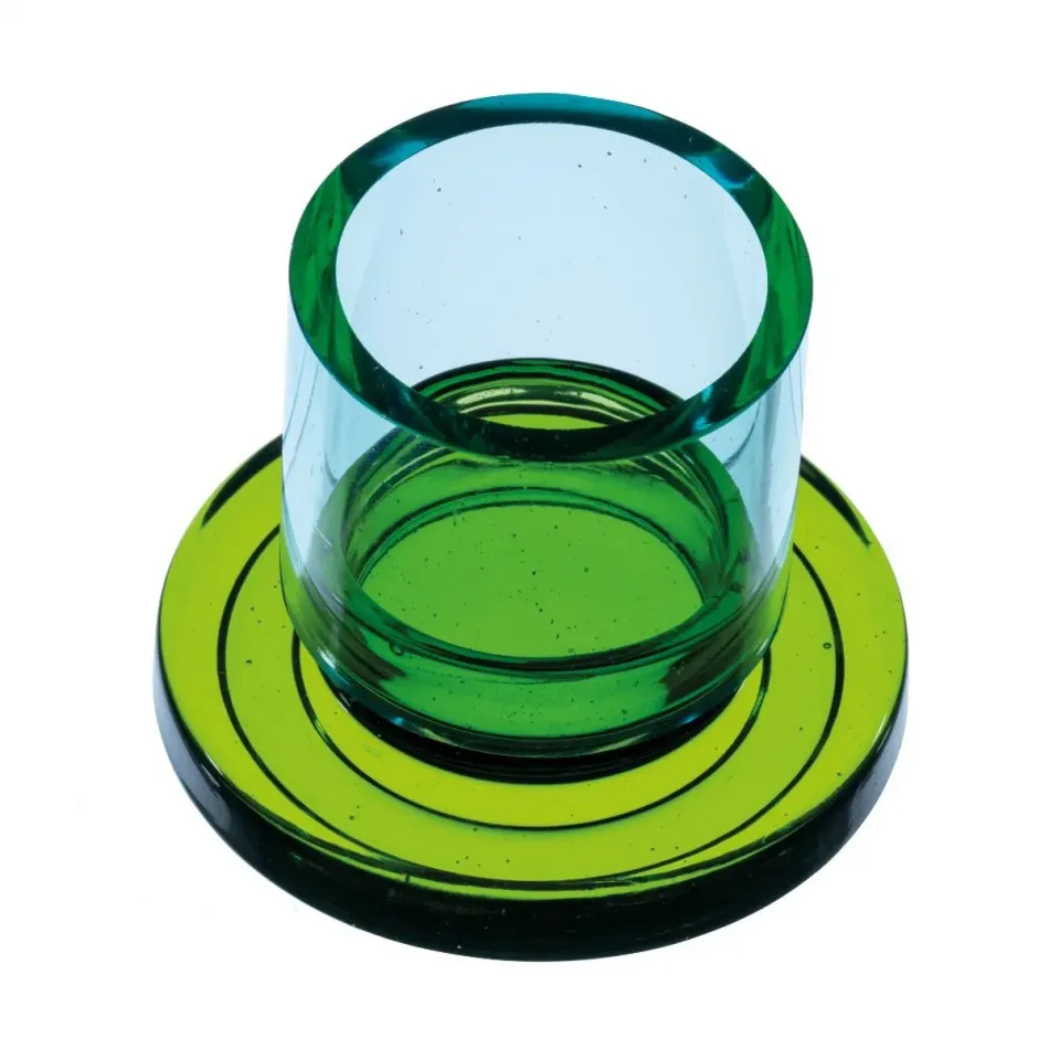 David Mellor Lime/Sea Green Tealight Holder