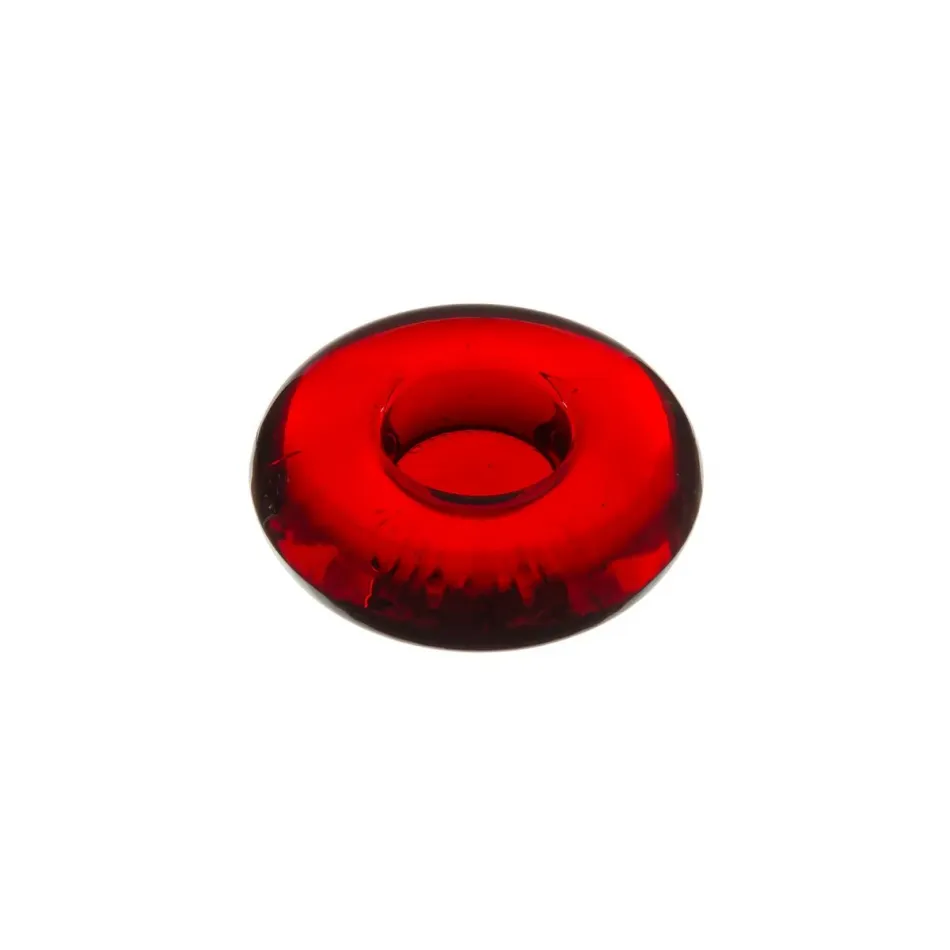 David Mellor Red Museum Sheffield Pebble Candleholder