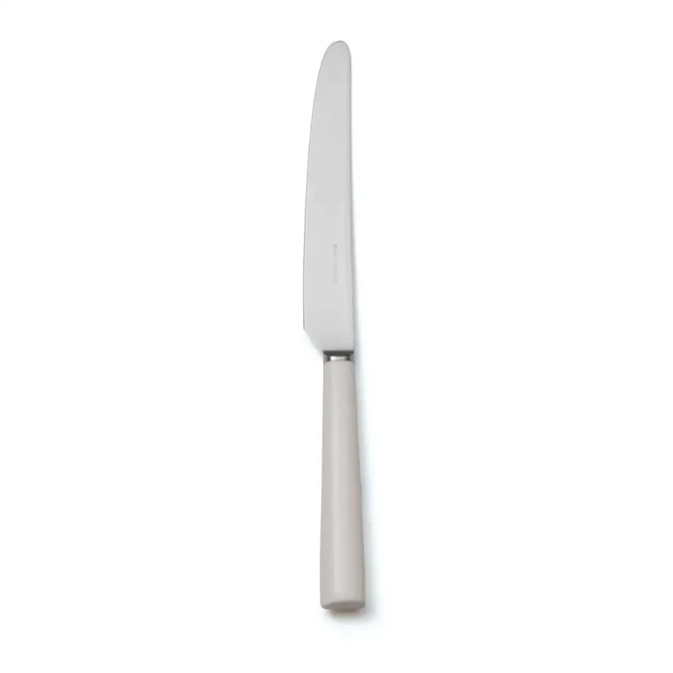 Pride Stainless Dessert Knife White Handle