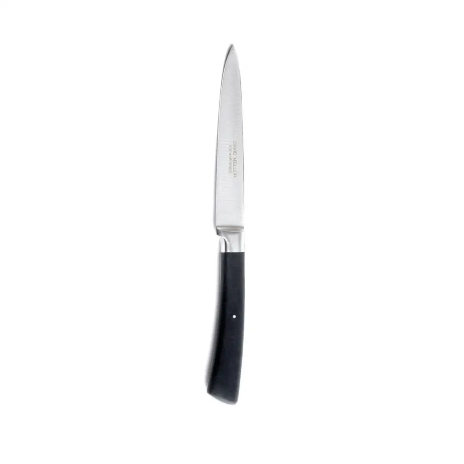 Black Handled Paring Knife,10Cm