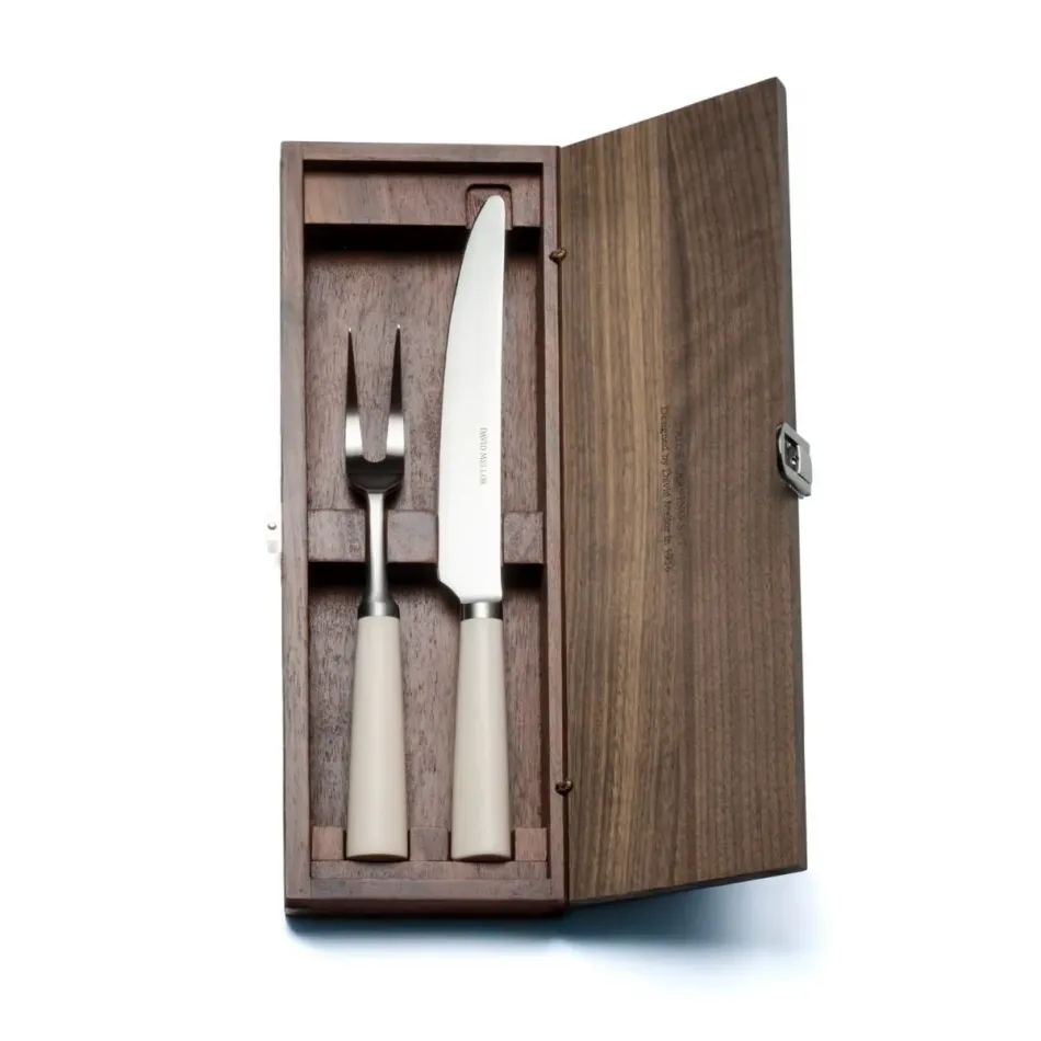 Pride Walnut Carving Set