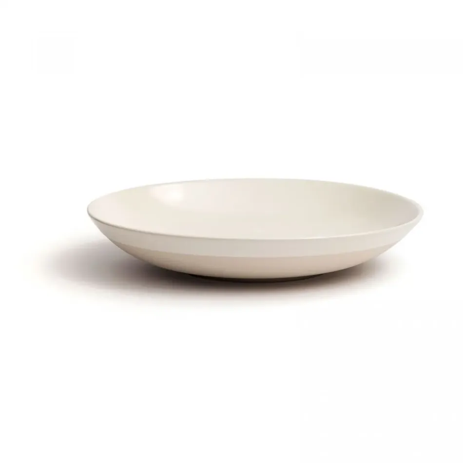 David Mellor White Stoneware Pasta Plate 22.5cm