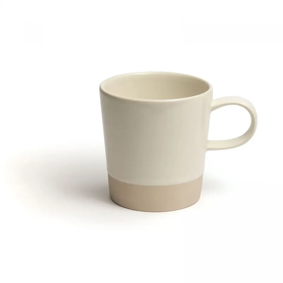 David Mellor White Stoneware Mug 25cl