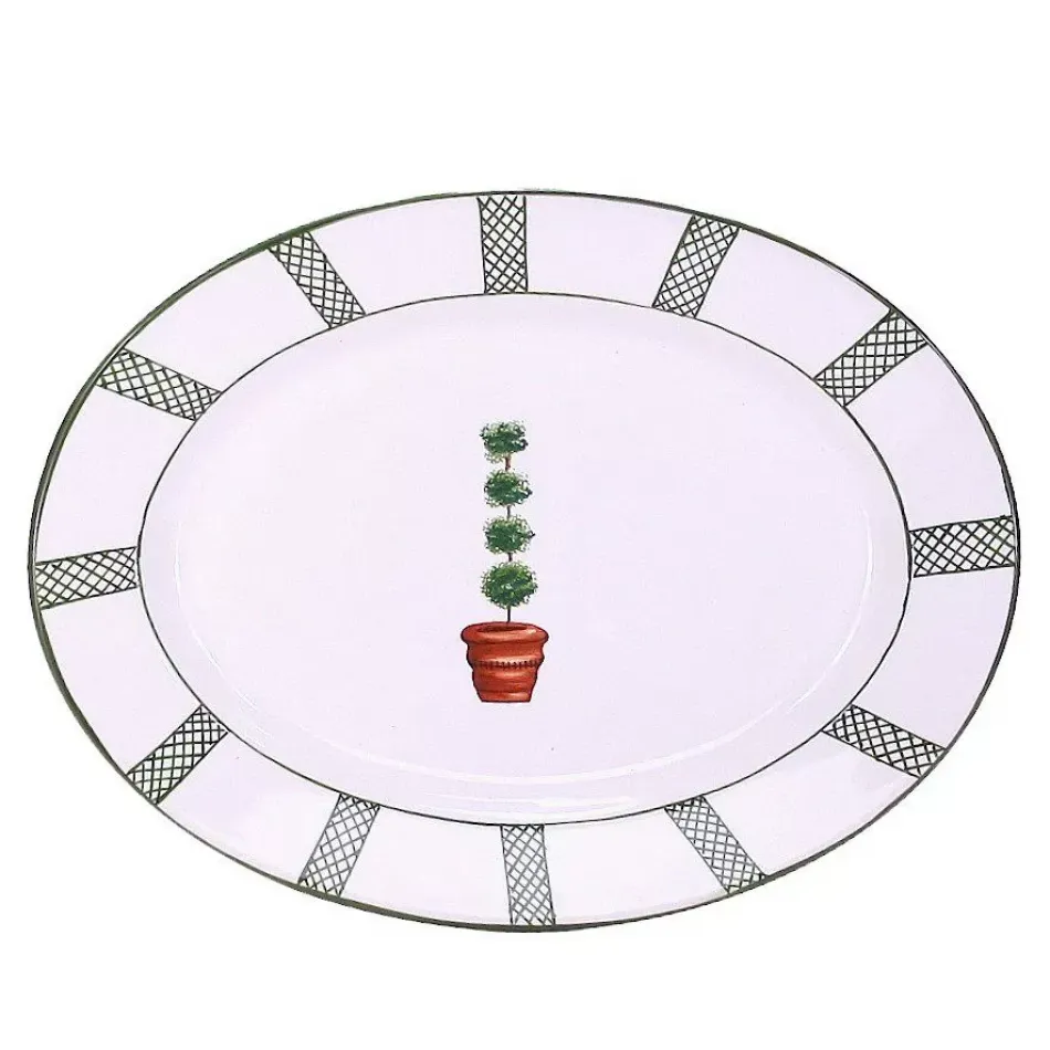 Giardino Serving Oval Platter 15 x 11.5