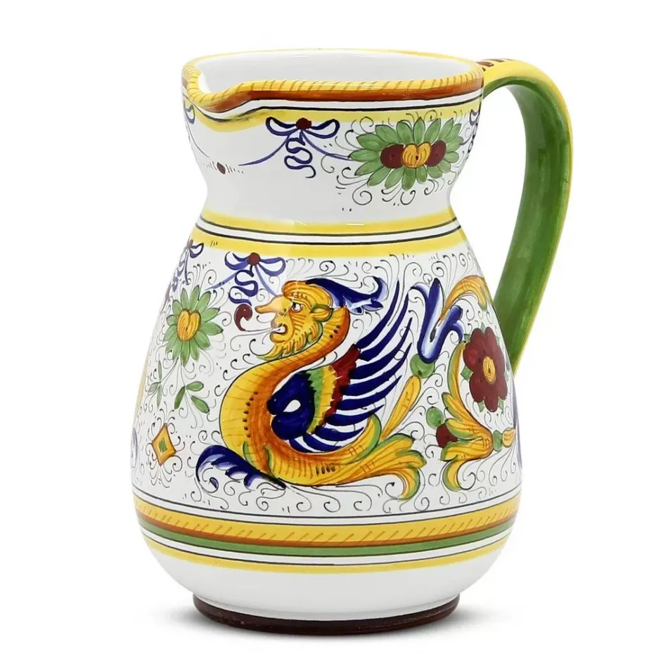 Raffaellesco Pitcher (2 Liters/64 Oz/ 8 Cups) 6 Wide x 10 high (1 Liter)