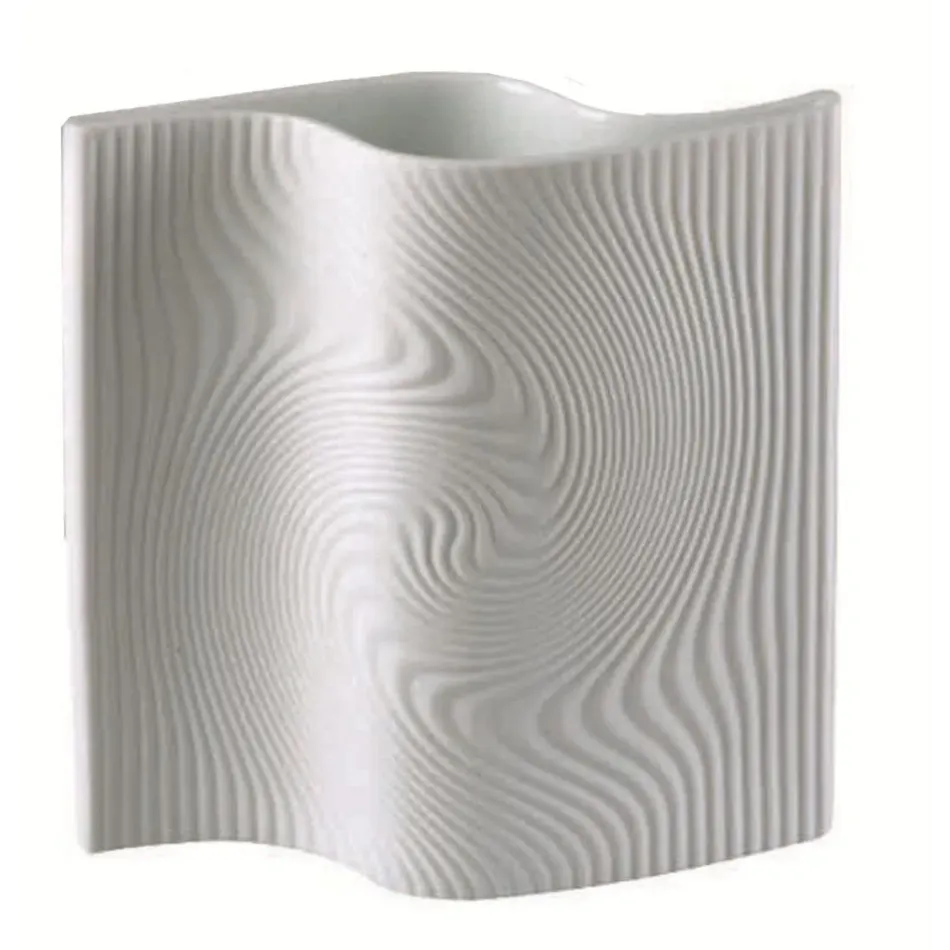 Nara Matte White Vase Small