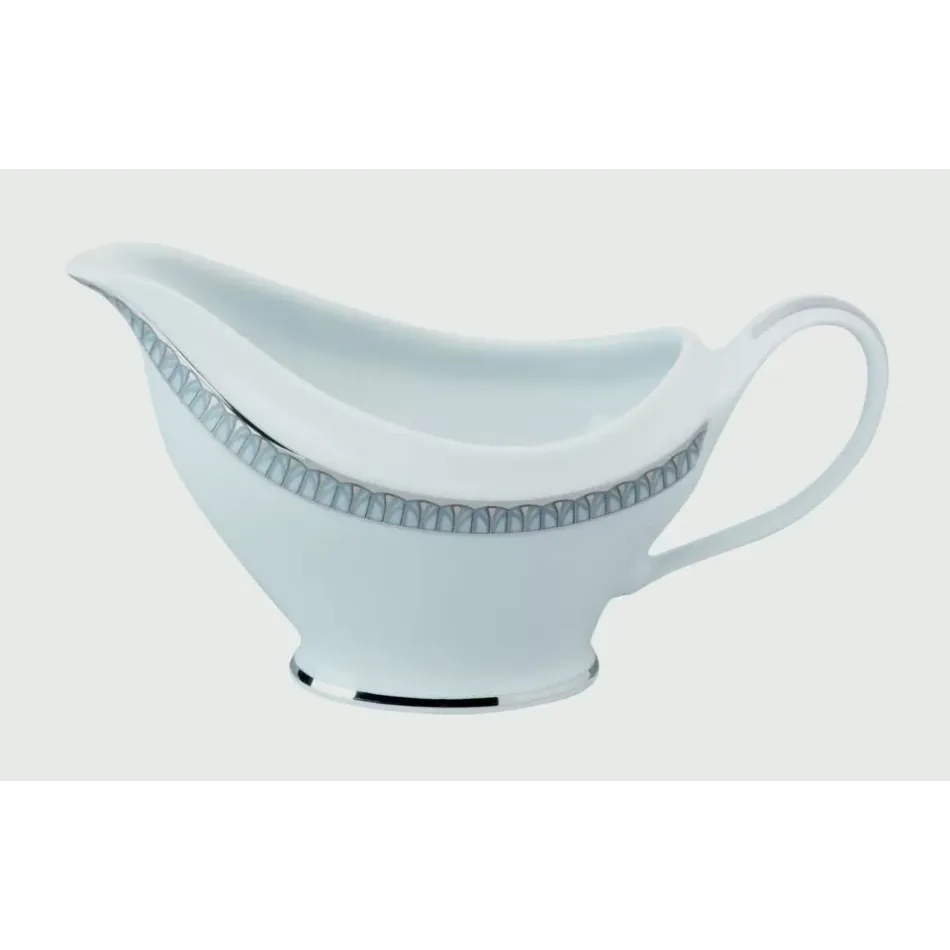 Arcades Grey/Shiny Platinum  Sauce Boat