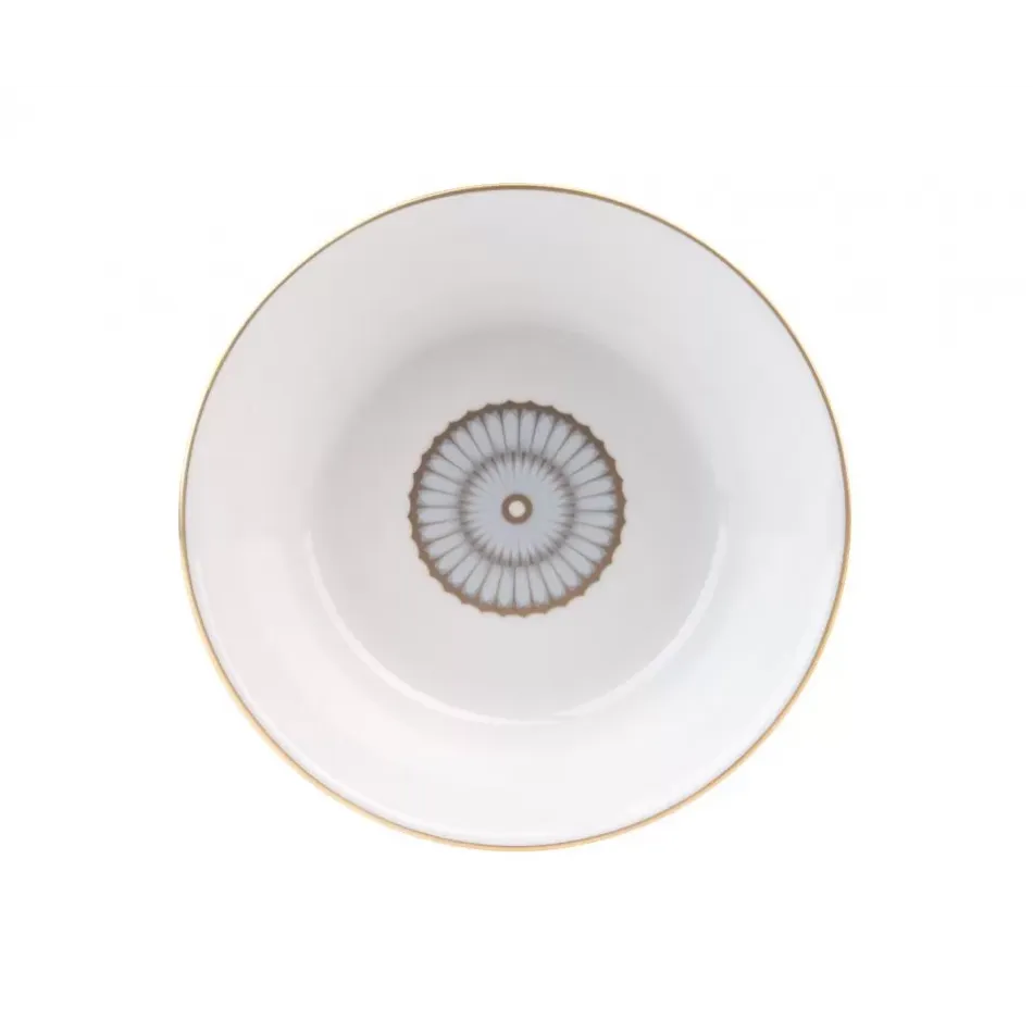 Arcades Grey/Matte Gold Deep Cereal Plate