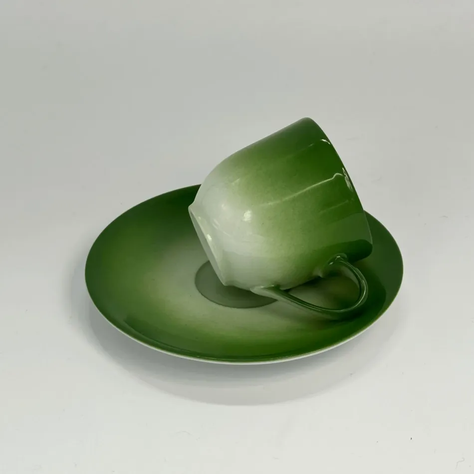 Nuage Moss Green Coffee Saucer