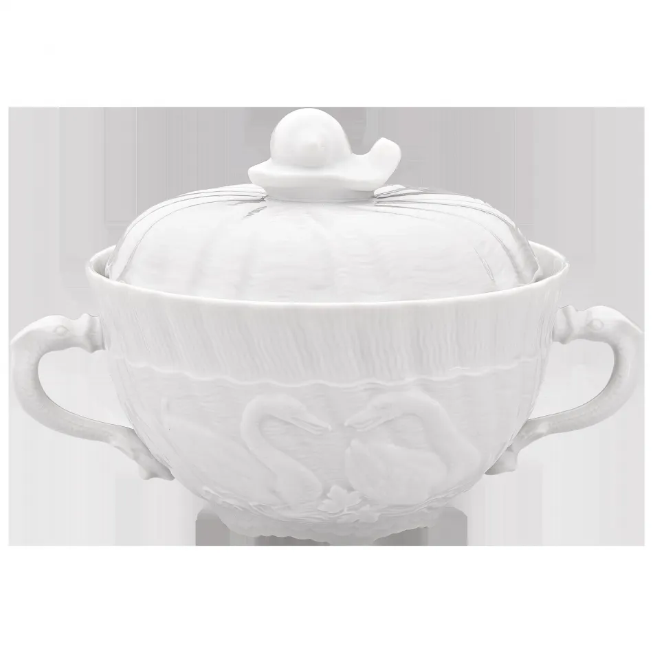 Swan Service Soup Cup With Lid