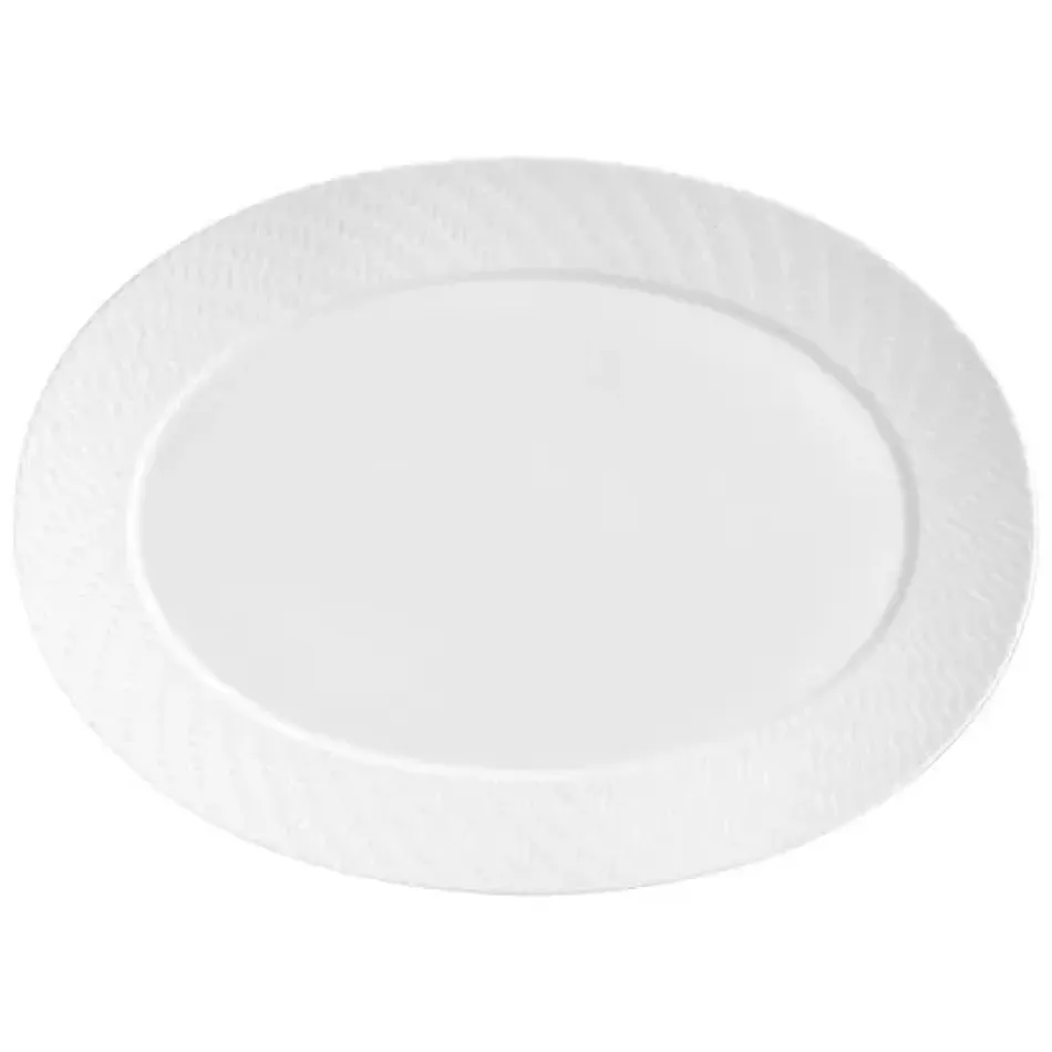 Waves Relief Platter Oval Large