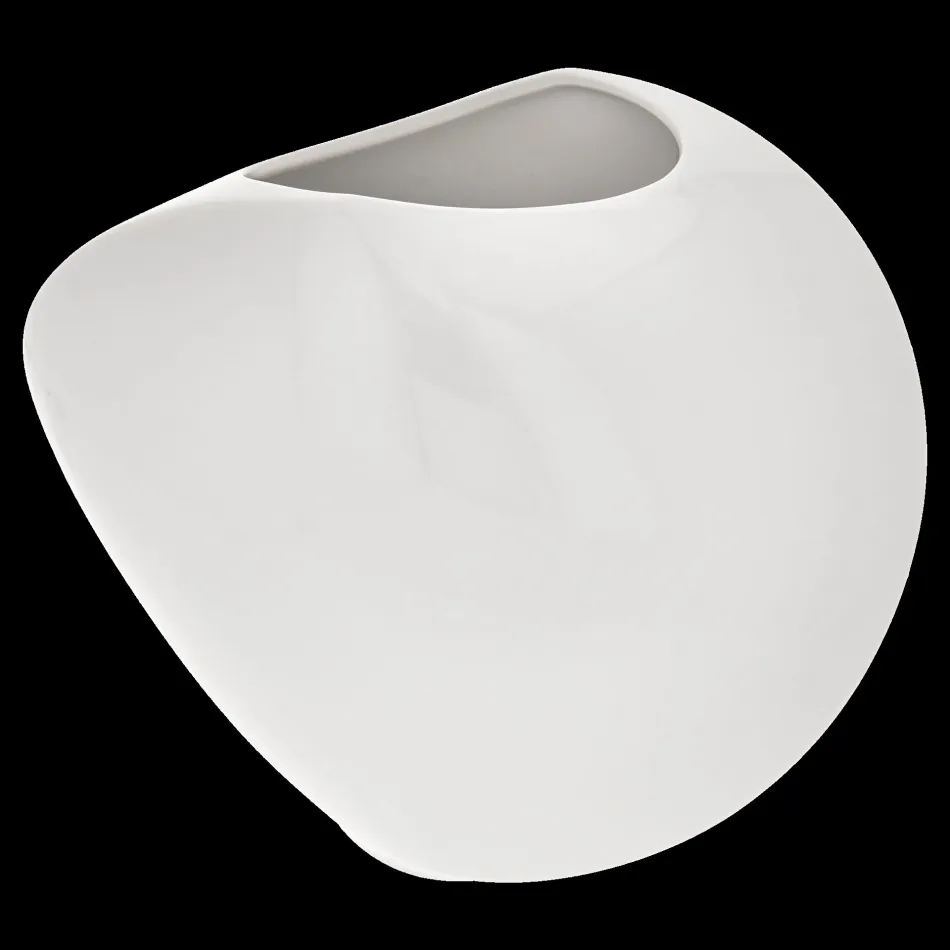 White Vase 17 Cm, Large