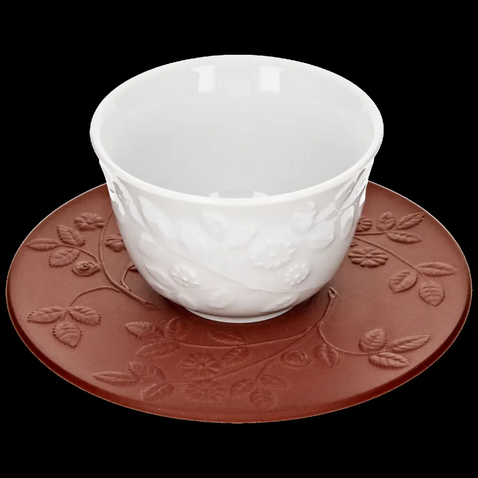 White Tea Bowl & Saucer