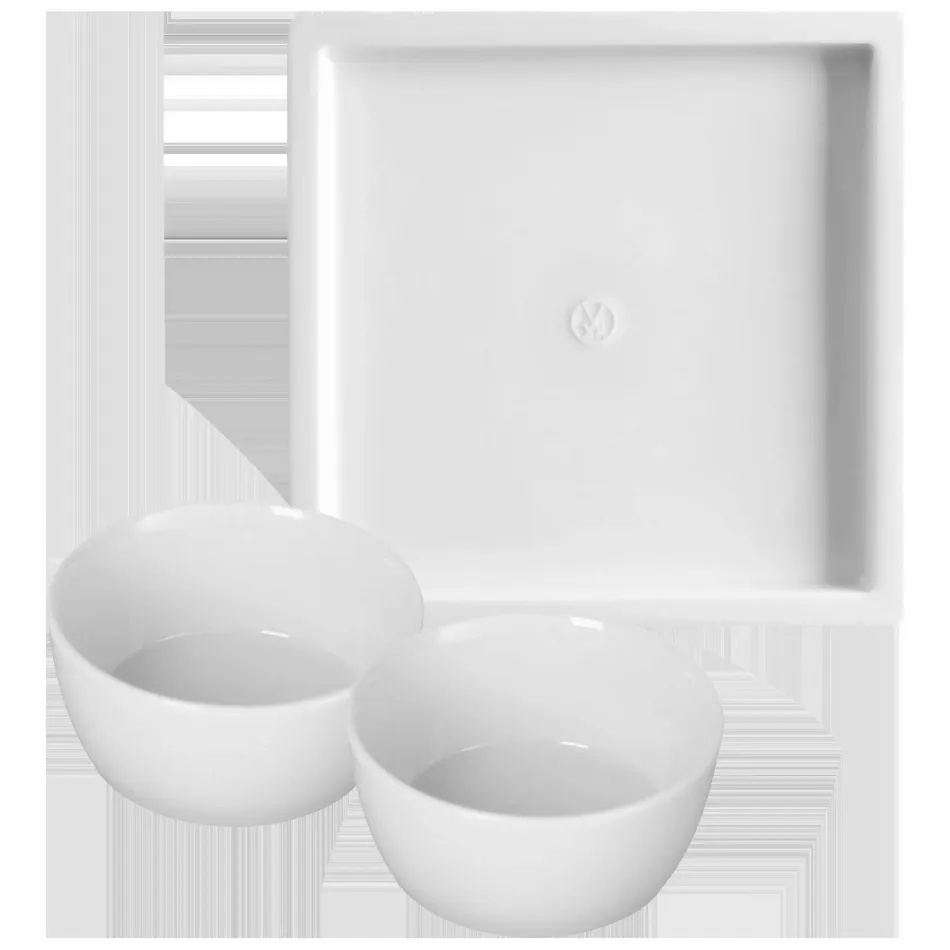 Home Office Set Platter & Bowls Meissen® Cosmopolitan