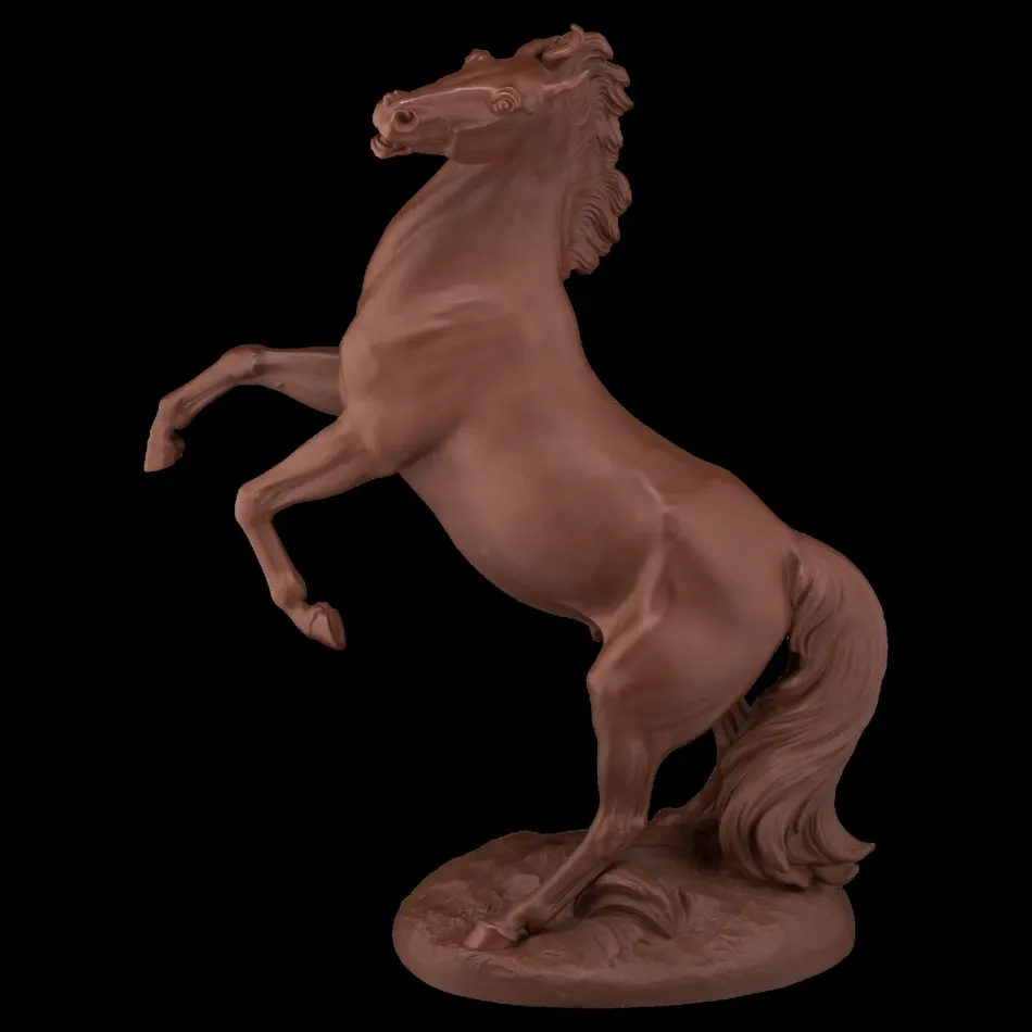 Single Figurine Horse "Maestoso", Boettger Stoneware
