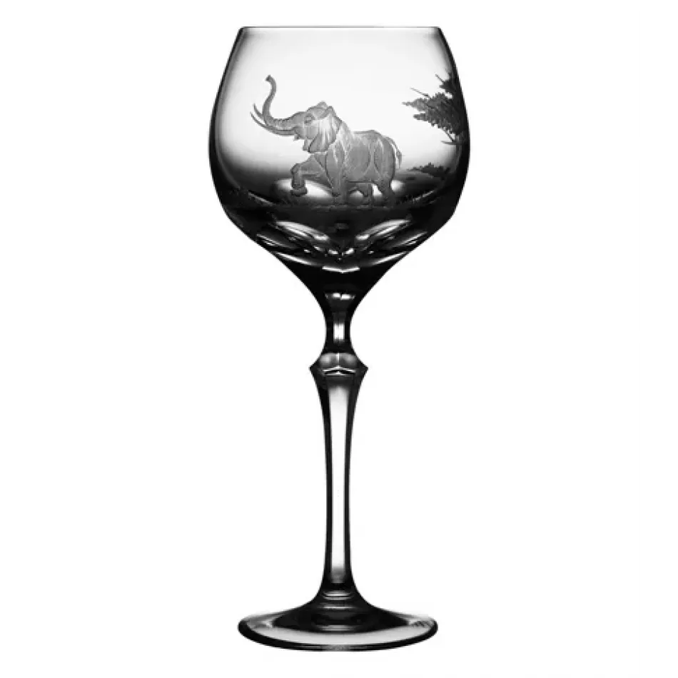 Safari Elephant Clear Water Goblet