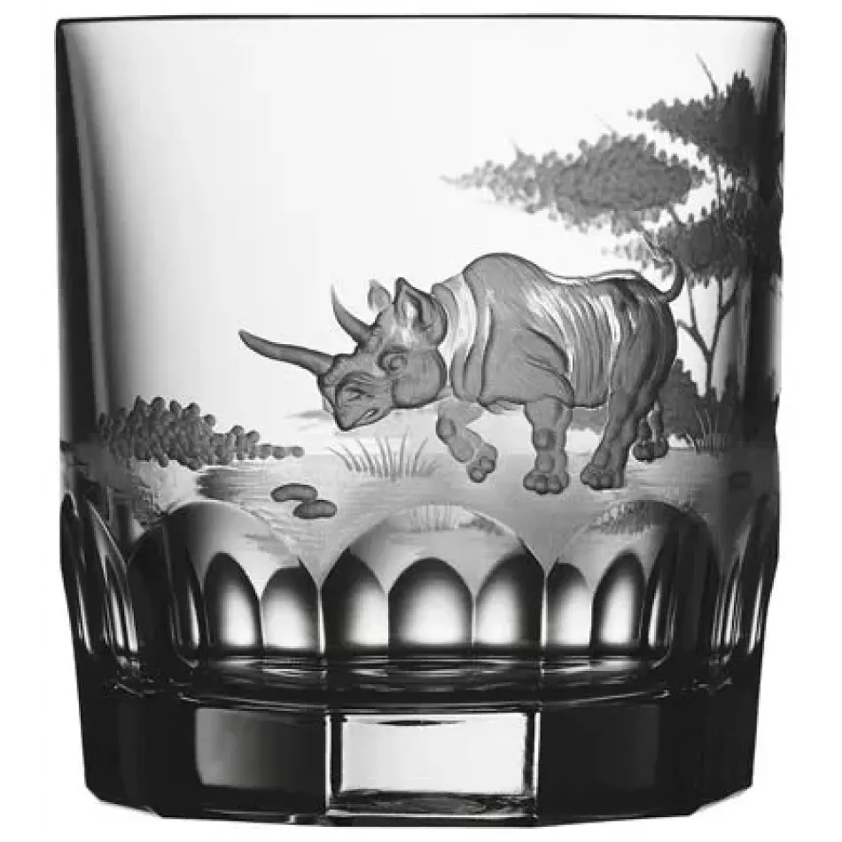 Safari Rhino Clear Double Old Fashioned