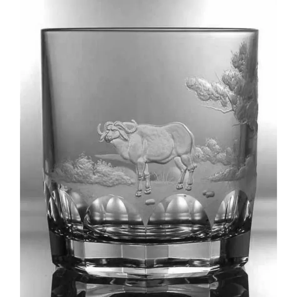 Safari Buffalo Clear Double Old Fashioned