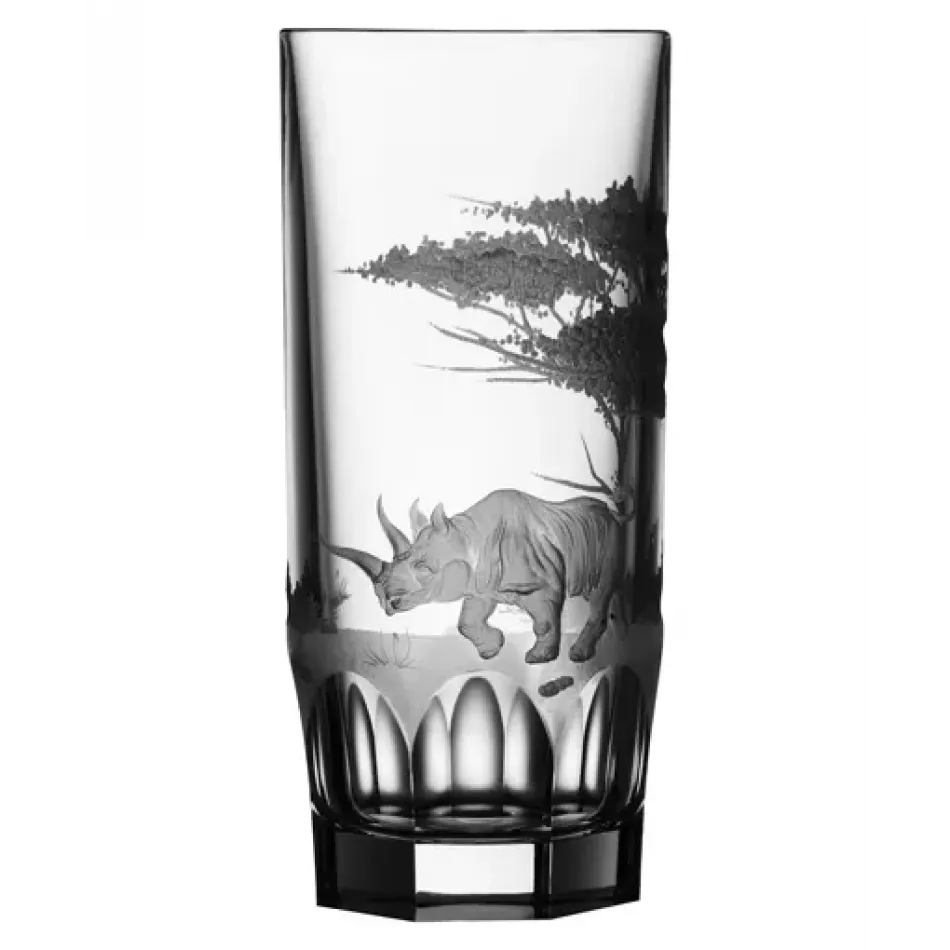 Safari Rhino Clear Highball Tumbler