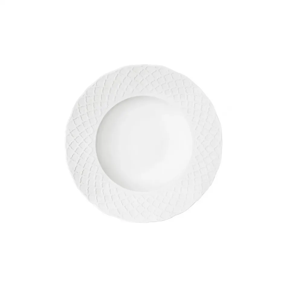 Empire White Rim Soup Plate