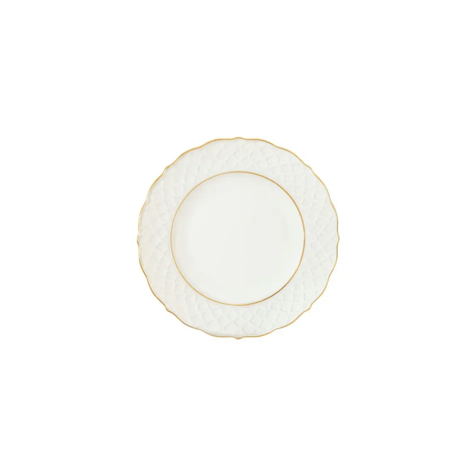 Empire White With Gold Bread & Butter Plate