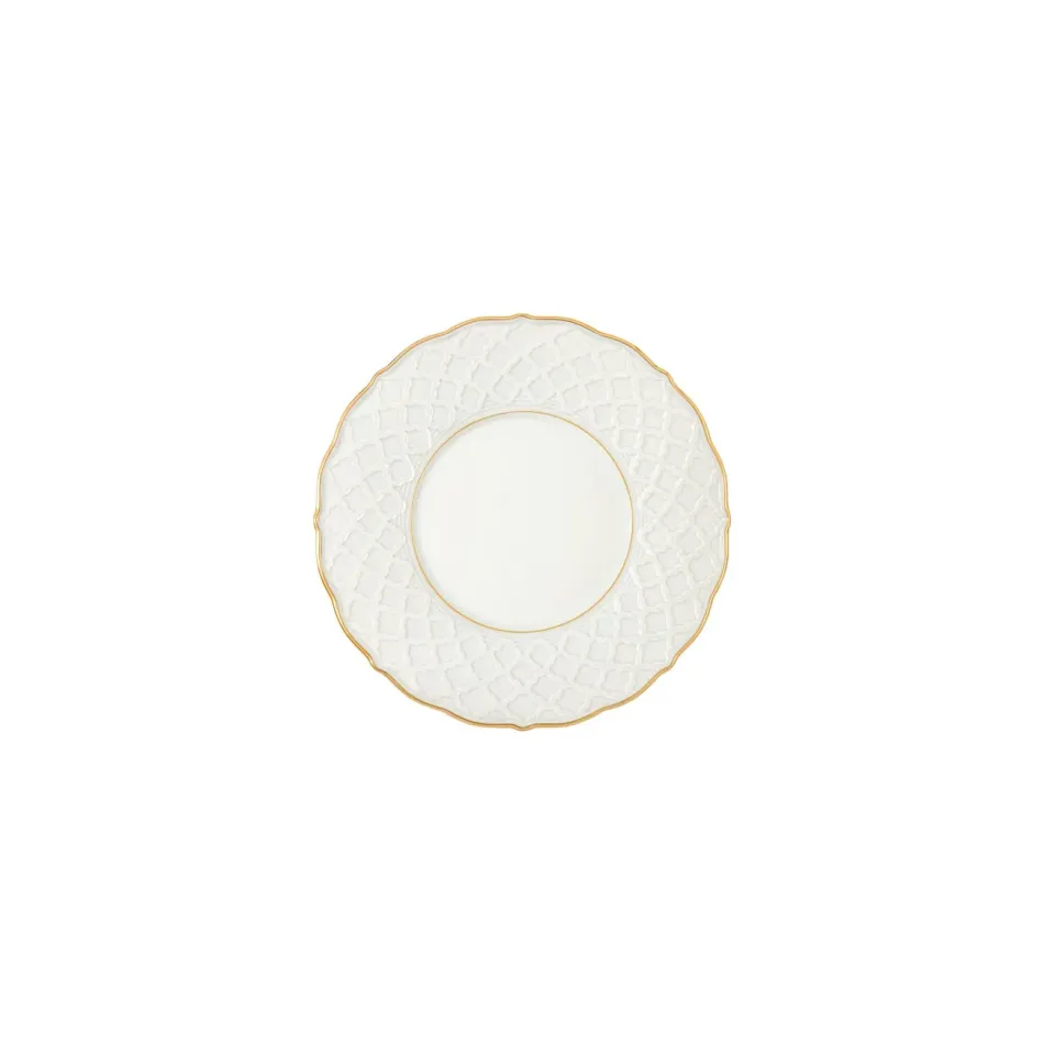 Empire White With Gold Tea Saucer