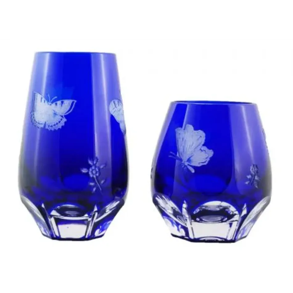 Papillon Cobalt Blue Highball