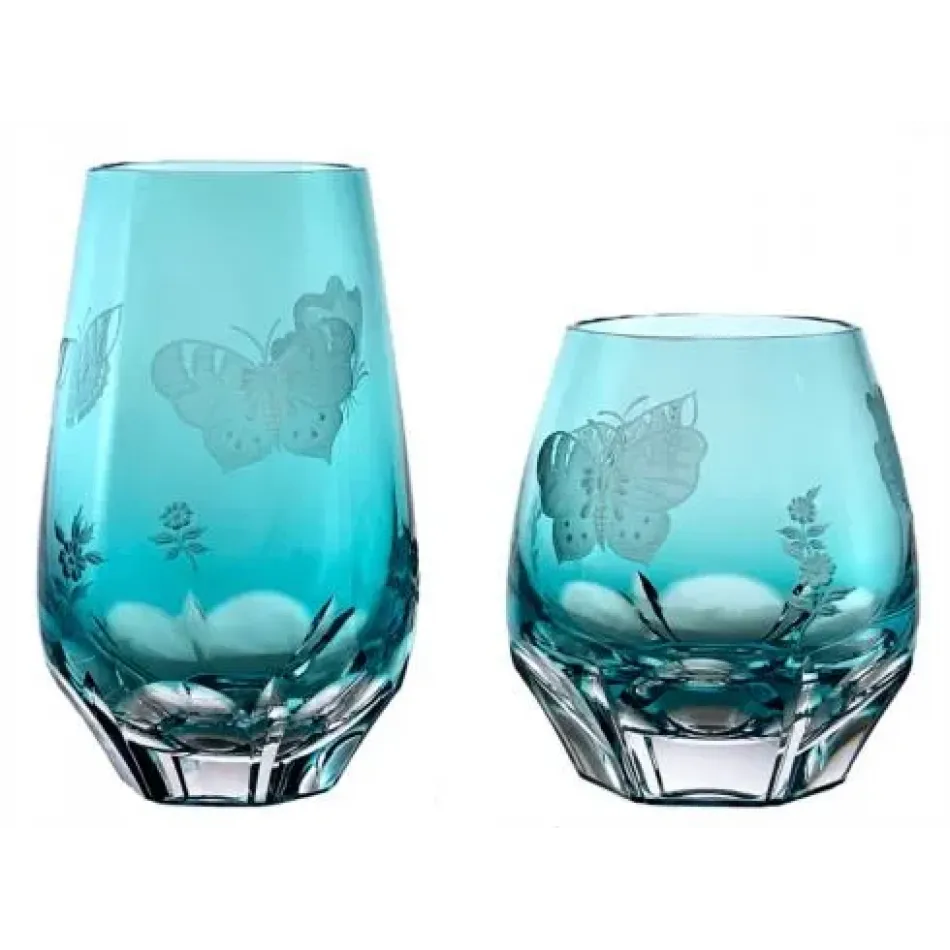 Papillon Turquoise Highball