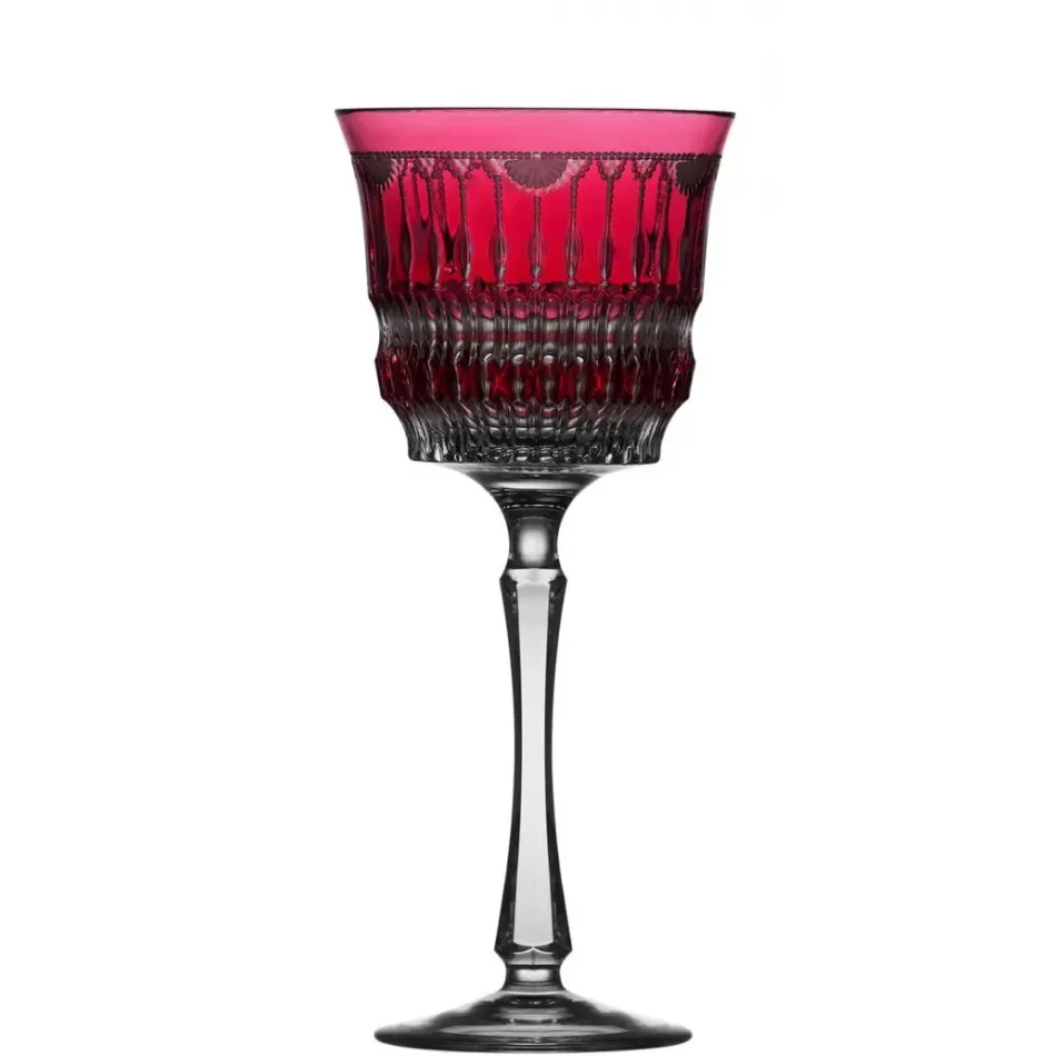 Venice Raspberry Water Goblet