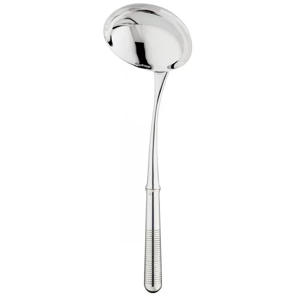 Transat Silverplated Flatware Soup Ladle