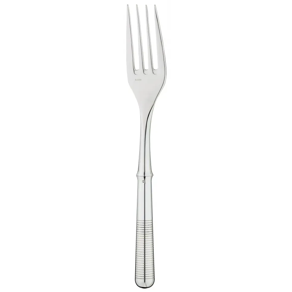 Transat Silverplated Flatware Serving Fork