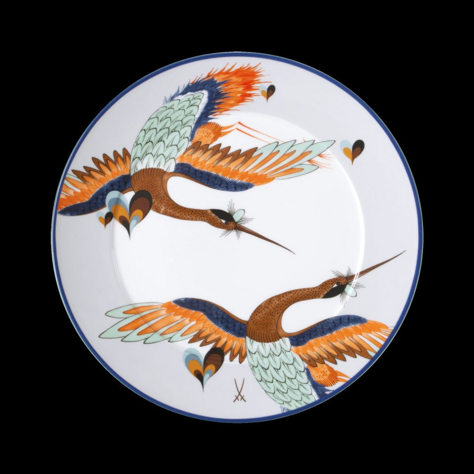 Love Birds Collage Dinner Plate