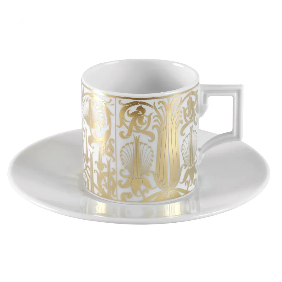 Golden Ornaments Espresso Cup & Saucer Shakespeare