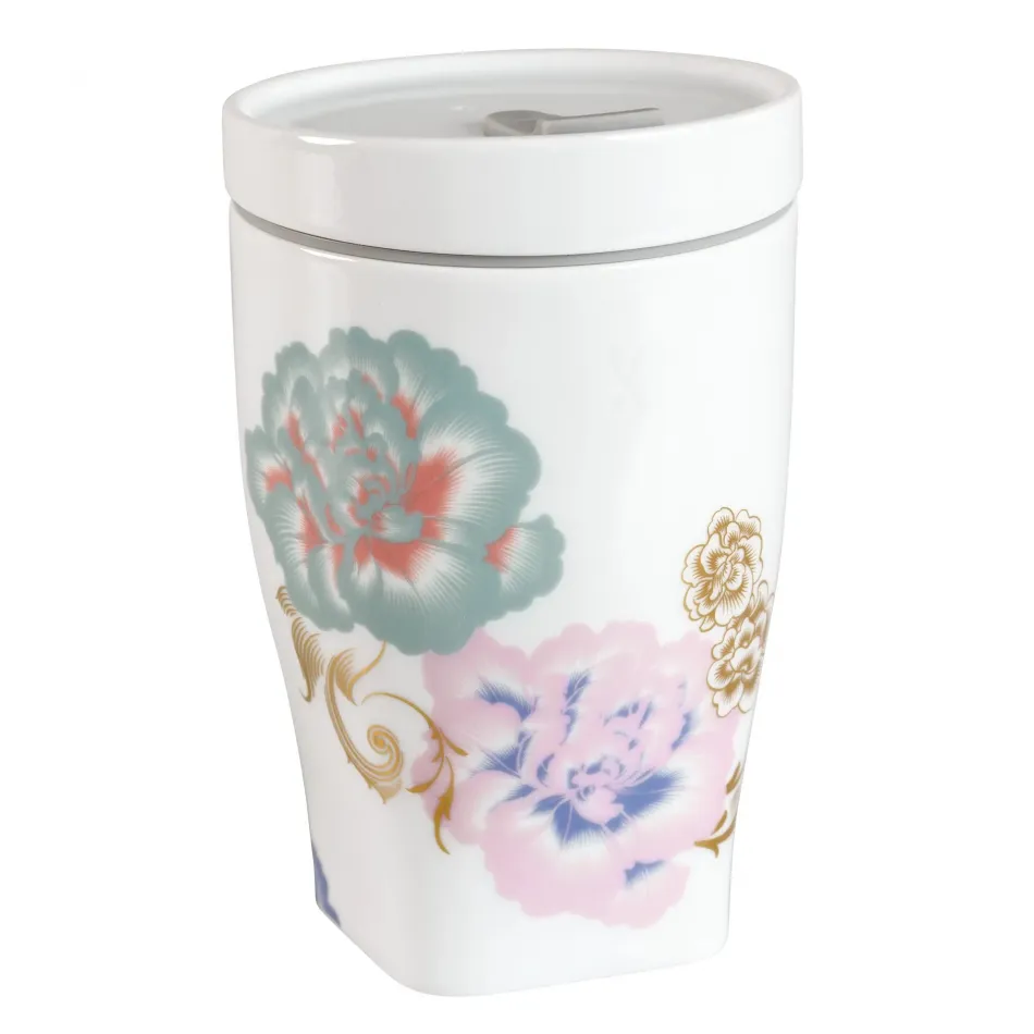 Waves of Spring Coffee To Go Mug Floral Wave Small