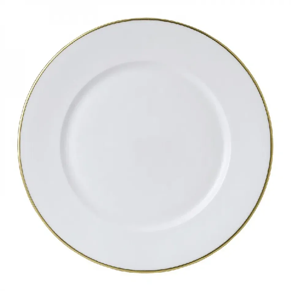 Accentuate Gold Flat Rim Plate (27 cm/10.5 in)