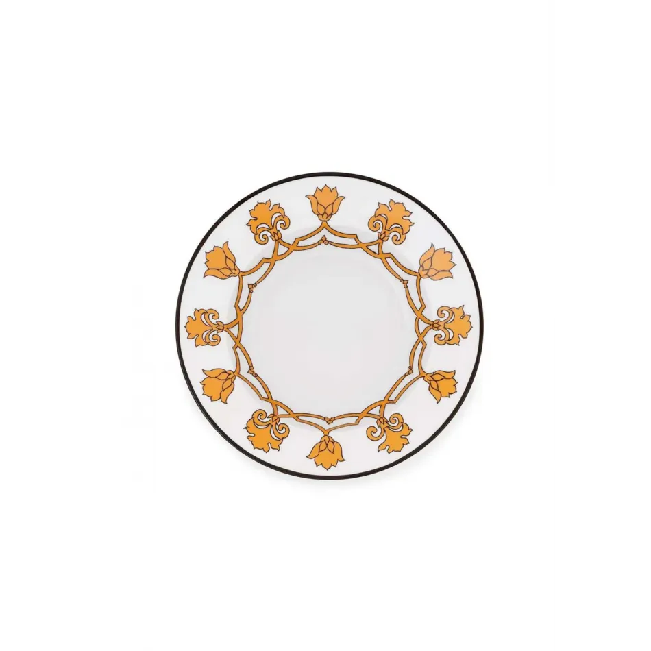 Jaipur Orange Soup Plate Orange 8.6 in Rd