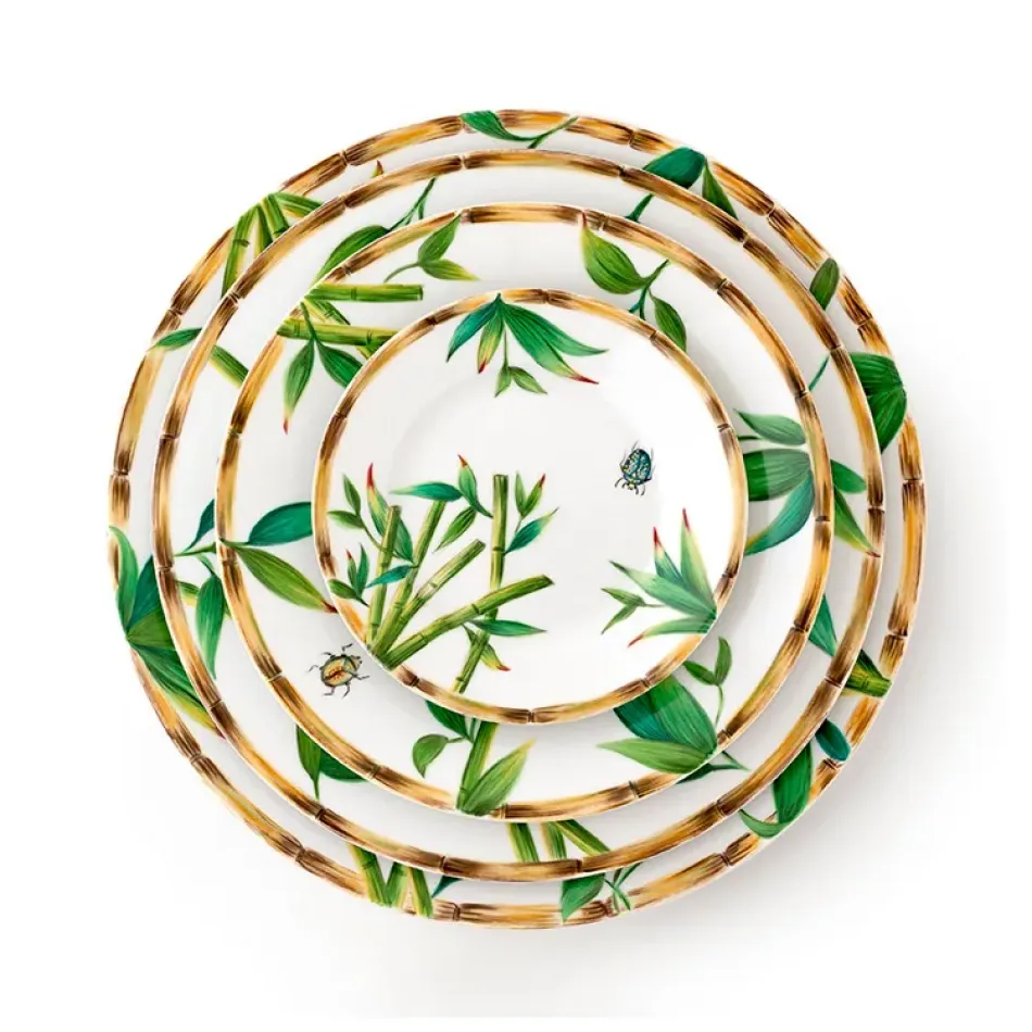 Sagano Green & Bamboo Bread & Butter Plate