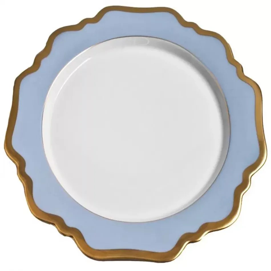 Anna's Palette Sky Blue Dinner Plate 10.5 in Rd