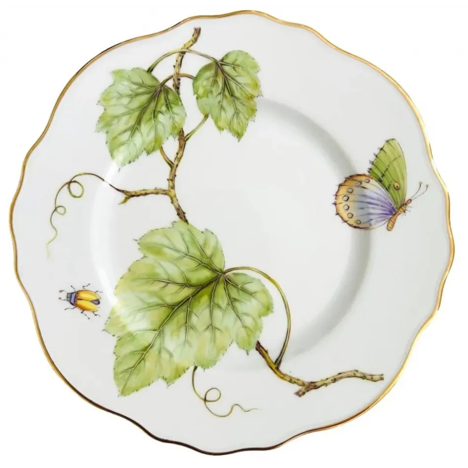 Garden Leaves Salad Plate 8" D