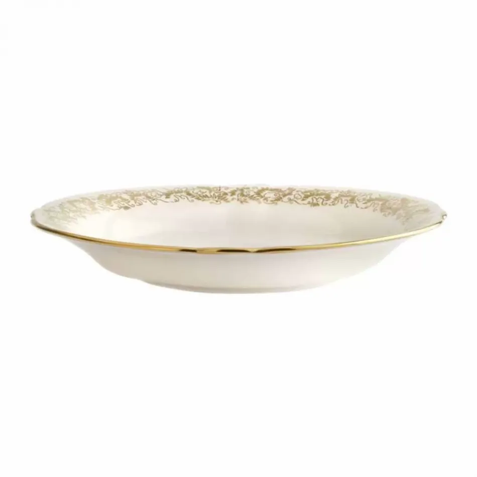 Aves Gold Narrow Band Tea Saucer (14.5 cm/6 in)