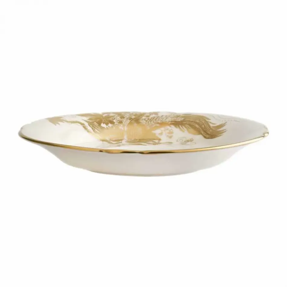 Aves Gold Motif Tea Saucer (14.5 cm/6 in)